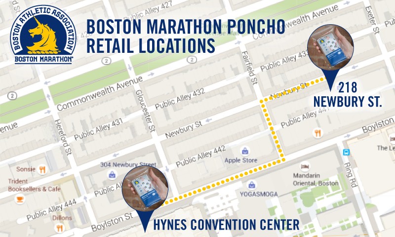 heatsheets Boston Marathon Poncho