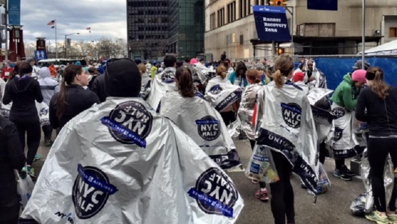 Start-Line Blankets Half-Marathon